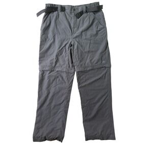 Nike ACG 2 in 1 Pants Gray Convertible Shorts Hiking Fishing Mens M 32x30